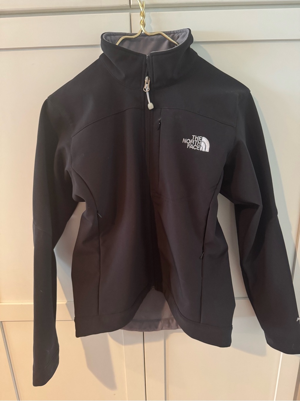 The North Face Black Softshell Jacket Woman Small